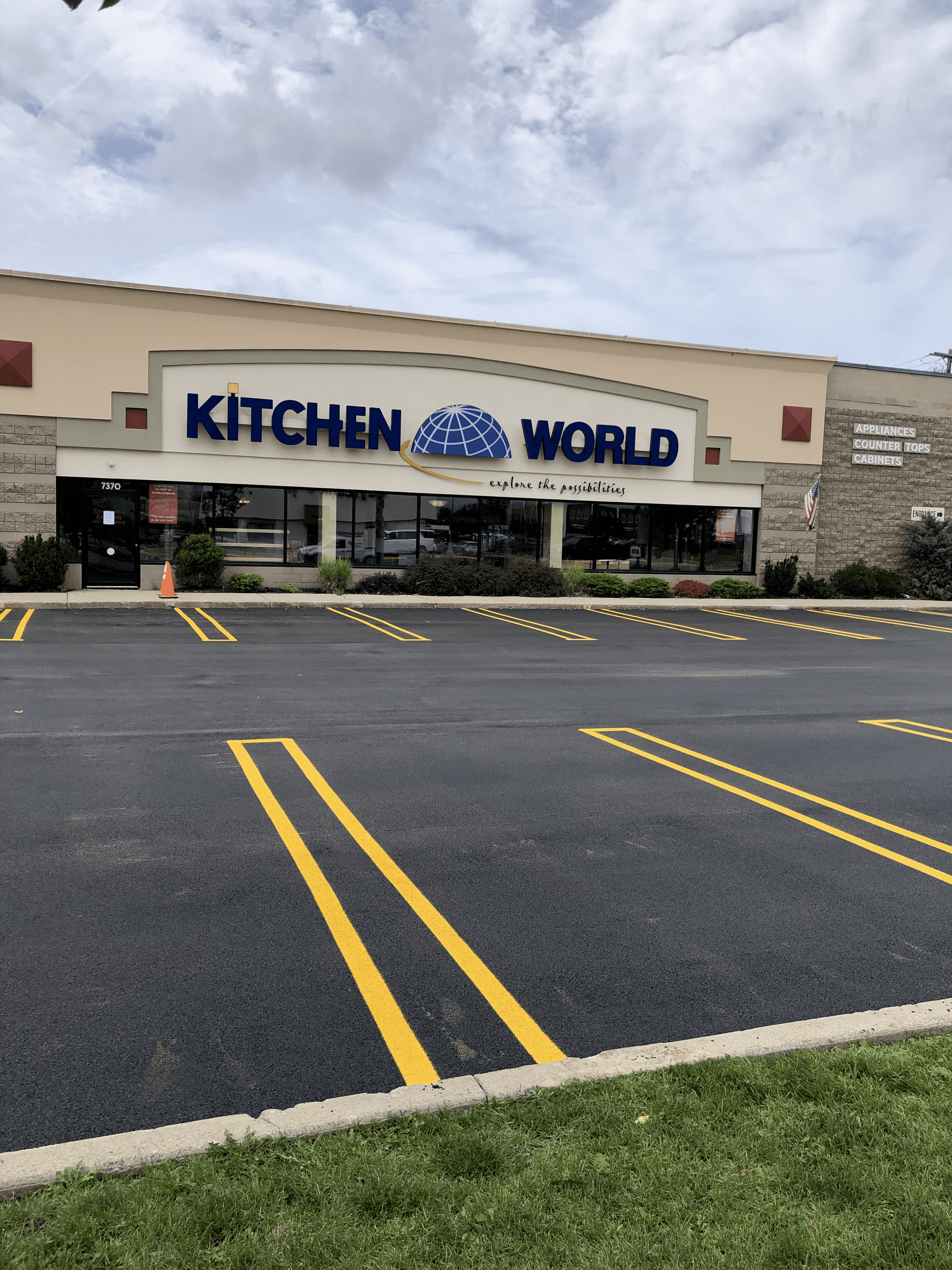 Kitchen World Parking Lot Renovation