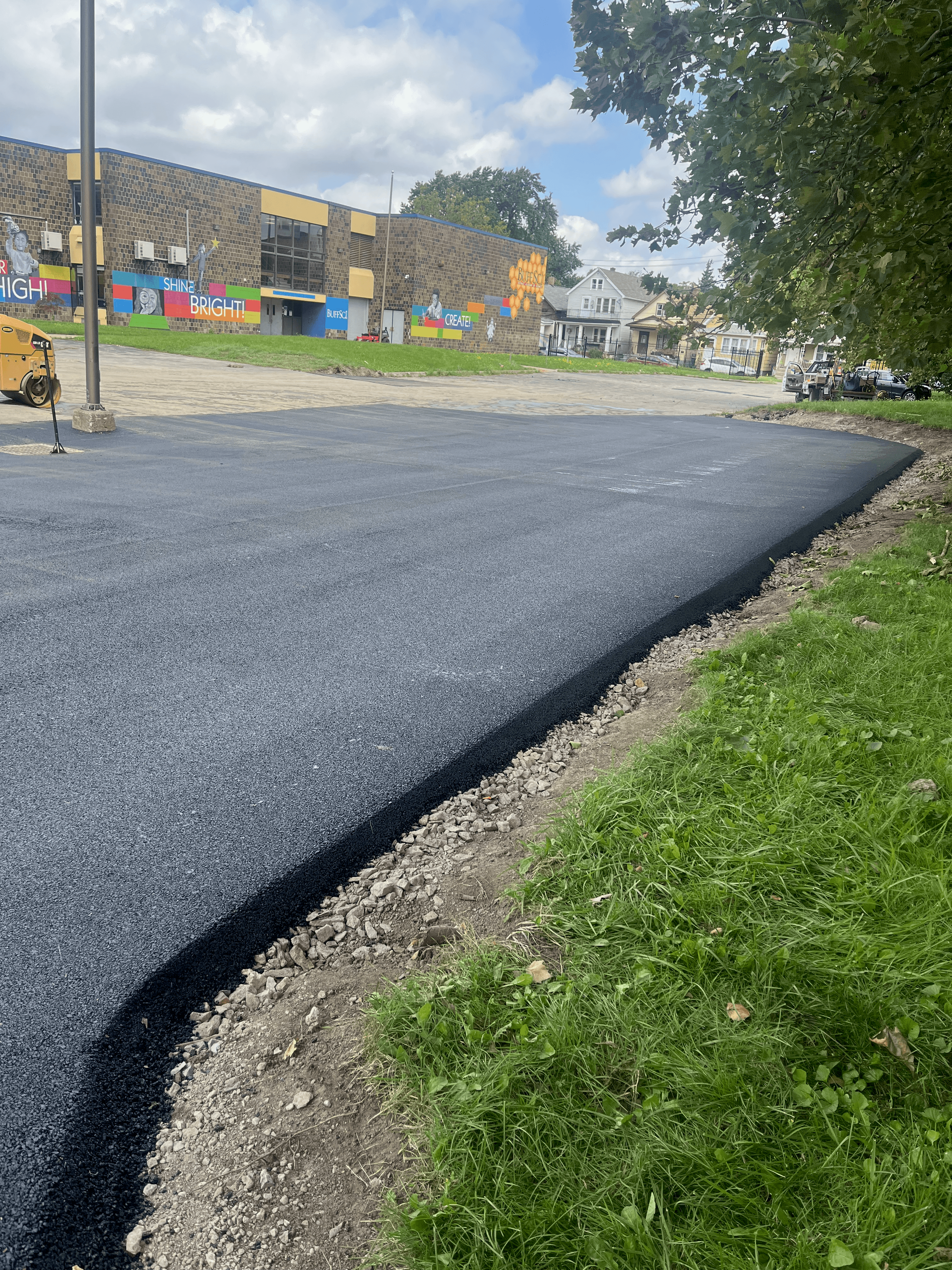 Commercial Lot Repave and Extension