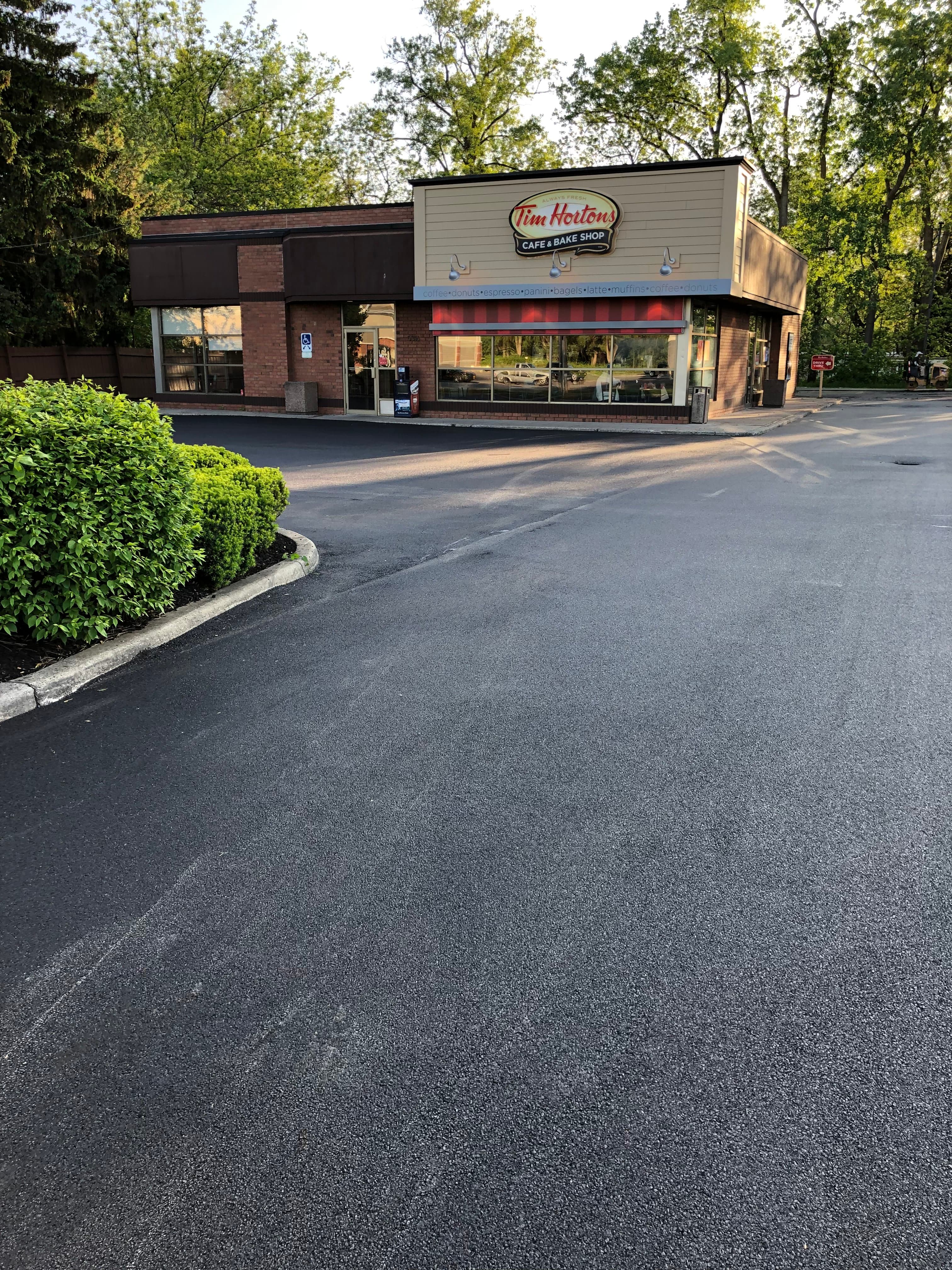 Commercial Parking Lot Paving